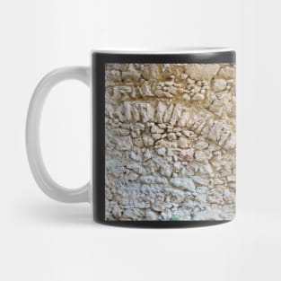 Limestone stone wall Mug